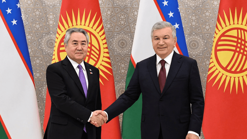 Özbəkistan prezidenti Jenbek Kulubayevlə görüşüb