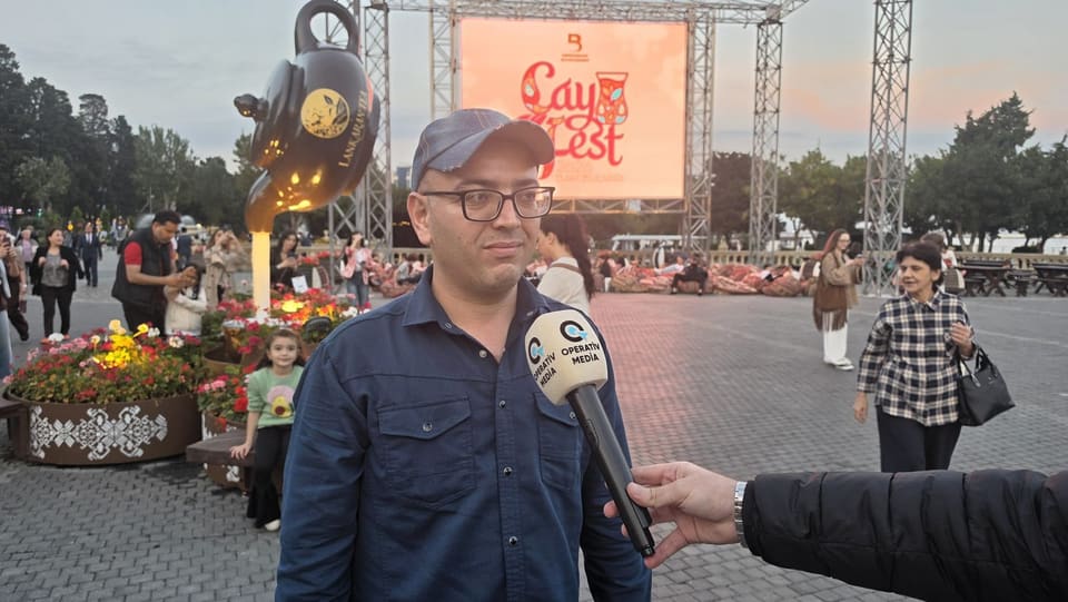 Paytaxt sakini: Çay Festivalı yerli istehsalçılar üçün yeni imkanlar yarada bilər