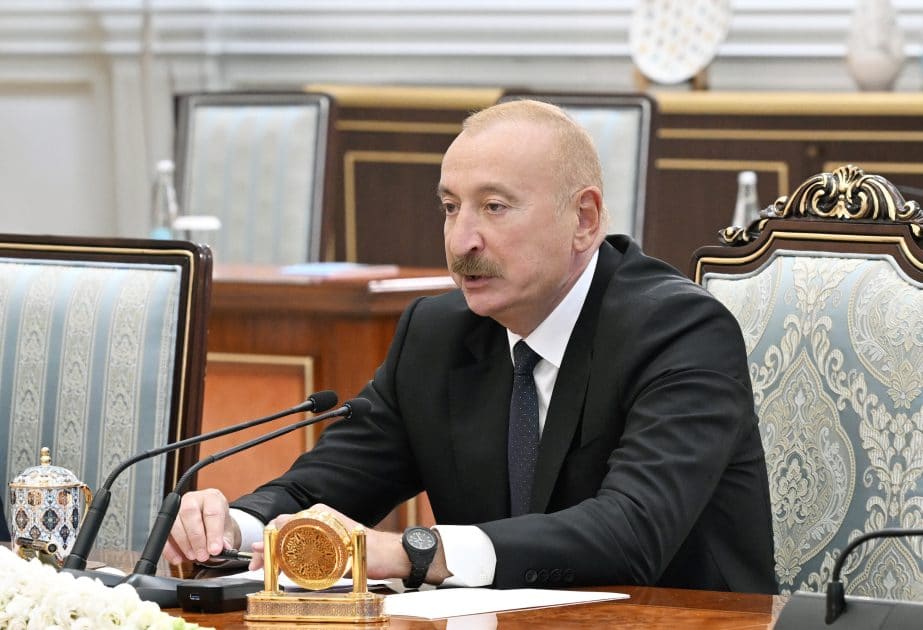President Ilham Aliyev: Today Uzbekistan is a state with great international authority
