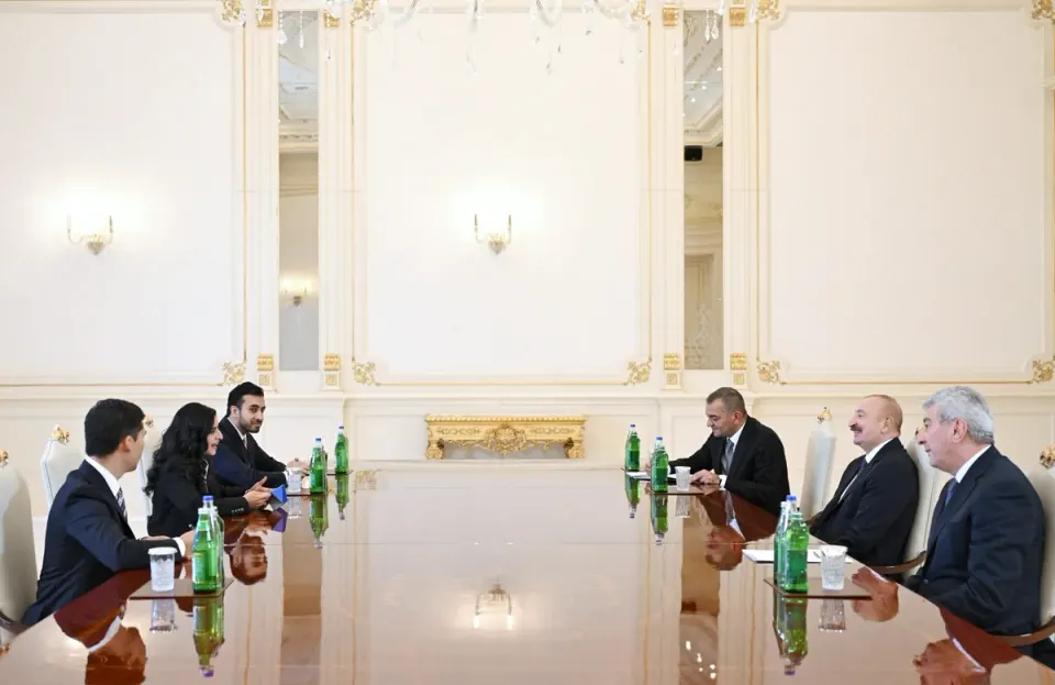 Prezident İlham Əliyev Dünya Turizm Təşkilatının Baş katibini qəbul edib