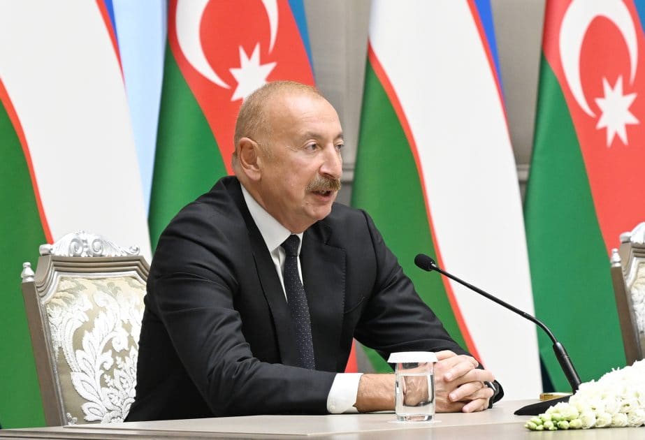 President Ilham Aliyev highlights Uzbek President's special role in attracting investments to Karabakh