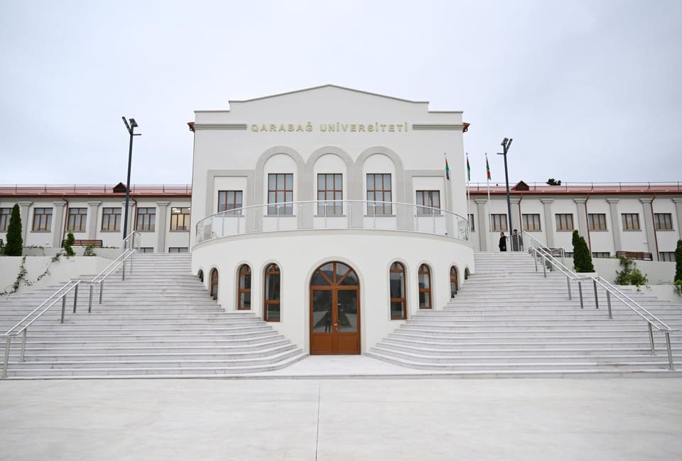 Qarabağ Universiteti açıqlama yayıb