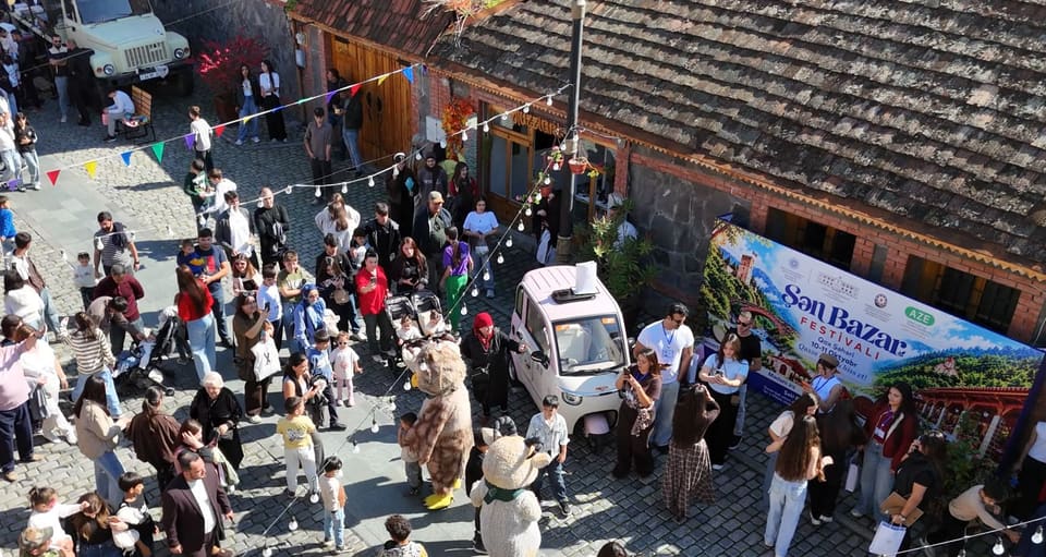 Qax rayonunda “Şən Bazar” festivalı keçirilib