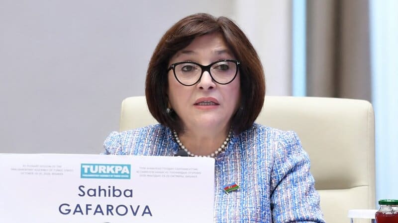 Sahibə Qafarova TÜRKPA-nın 15-ci plenar iclasında çıxış edib