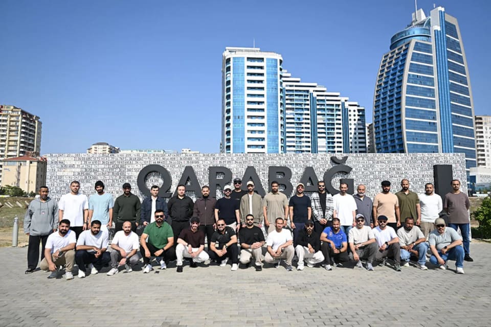"Şahinlərin Görüşü - 2026" təliminin iştirakçıları Hərbi Qənimətlər Parkında olublar