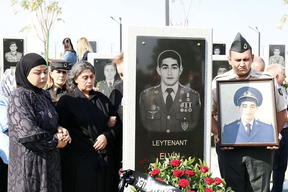 Şəhid leytenant Elvin Şükürlünün anım mərasimi keçirilib