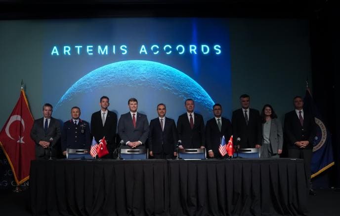 Türkiyə Ay və kosmik tədqiqatlarla bağlı Artemis Sazişlərinə qoşulub