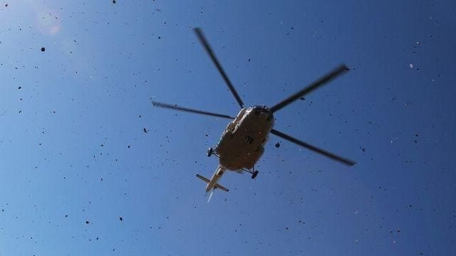 Zimbabvedə helikopter qəzası baş verib