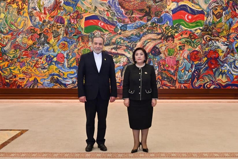 Sahibə Qafarova Abbas Əraqçi ilə görüşüb