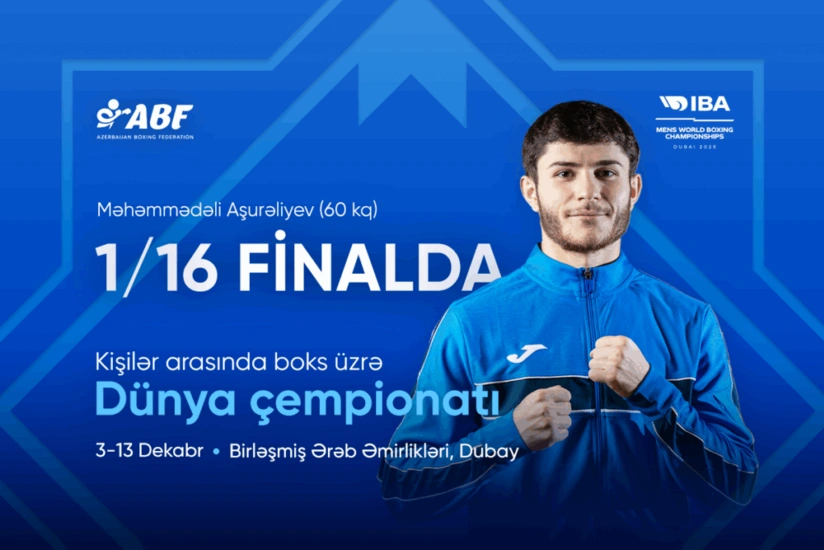 Dünya Çempionatı: Azərbaycan boksçusu 1/16 finala yüksəldi 