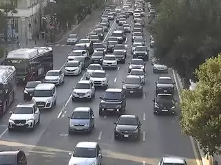 Bakıda hazırda sıxlıq müşahidə olunan yollar açıqlanıb