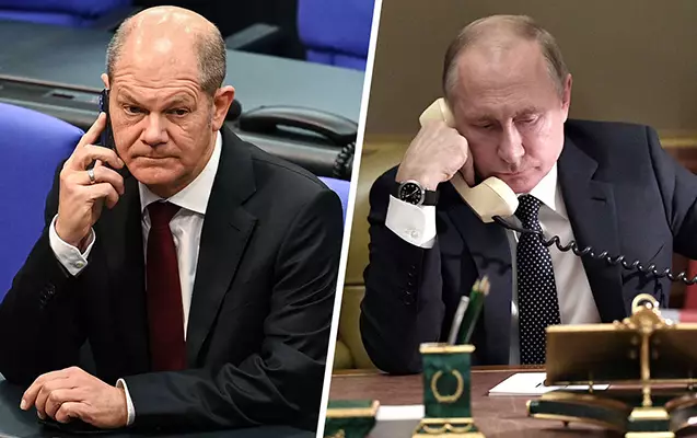 Putin Şoltsla telefon danışığından imtina edib