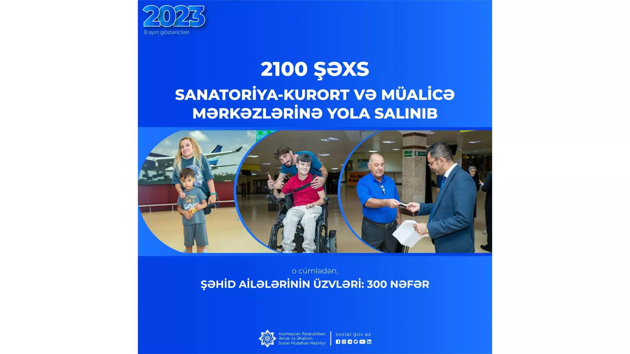 ƏƏSMN: Bu il 2100 şəxs xəstəliklərinə uyğun sanatoriya-kurort və müalicə mərkəzlərinə göndərilib