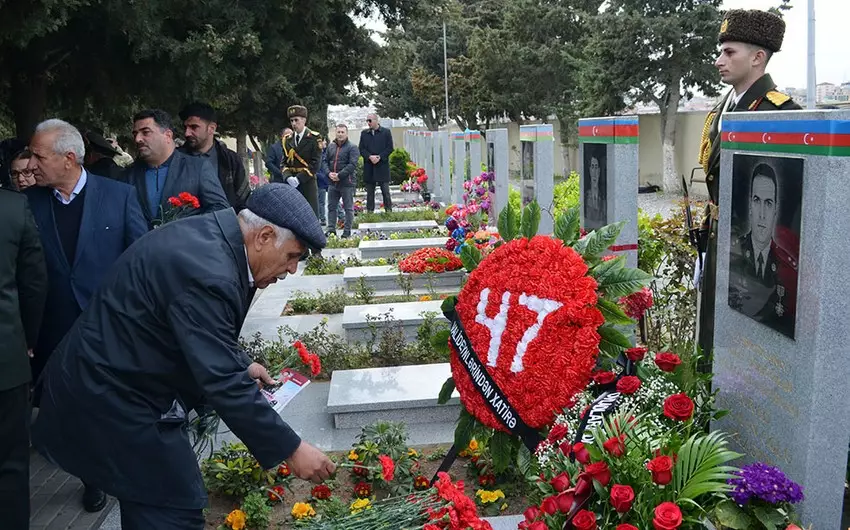 Milli Qəhrəmanın doğum gününə həsr olunan anım mərasimi keçirilib