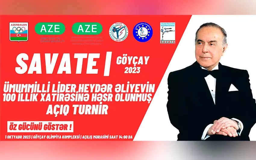 Göyçayda Ümummilli Lider Heydər Əliyevin xatirəsinə həsr olunan açıq turnir keçiriləcək