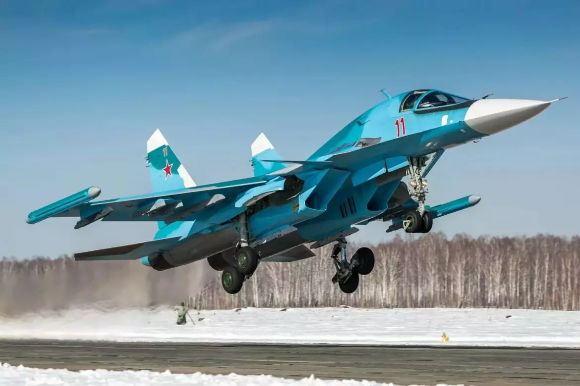 Rusiyada "Su-34" qırıcısı qəzaya uğrayıb