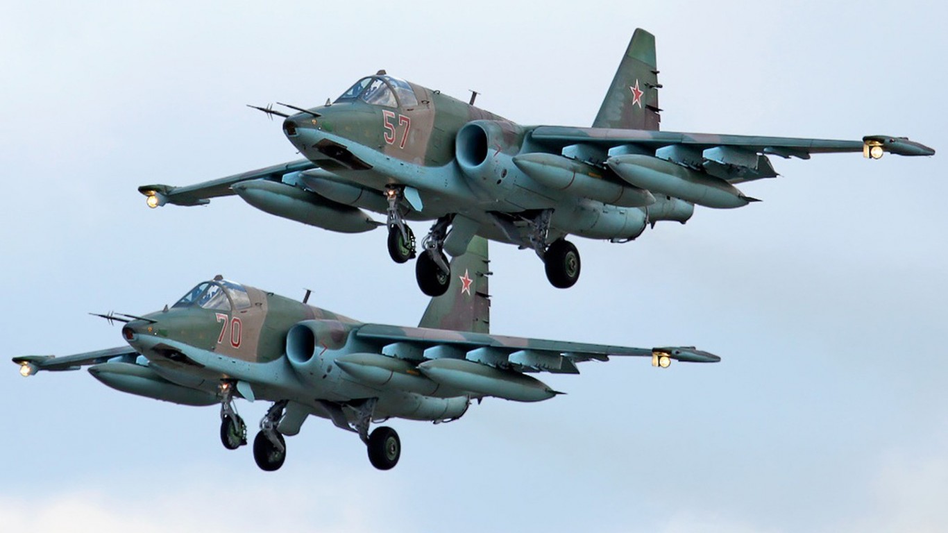 Xersonda Rusiyanın "Su-25" qırıcı təyyarəsi vurulub