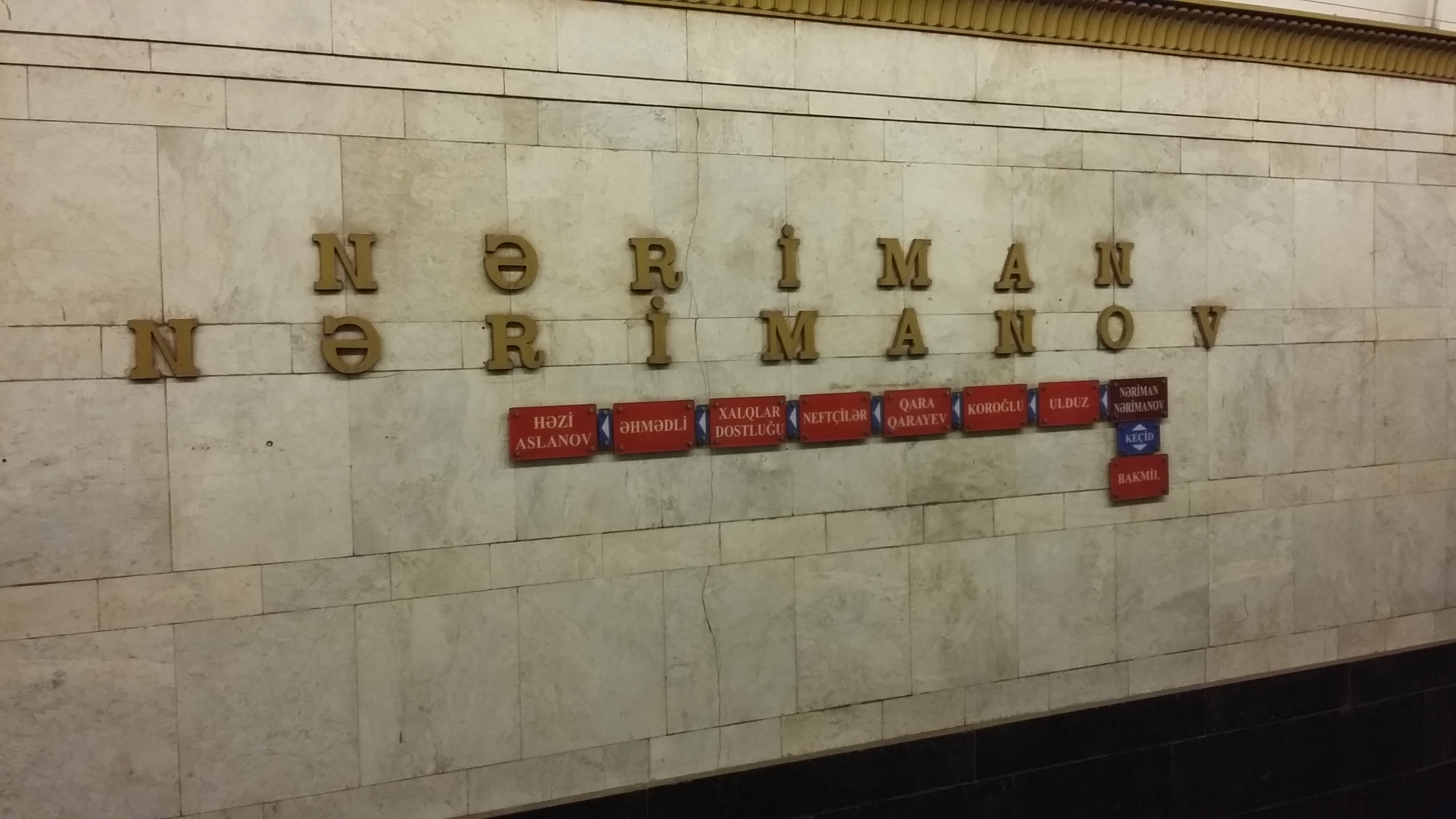 Nərimanov metrosuna yeni rəis təyin edilib