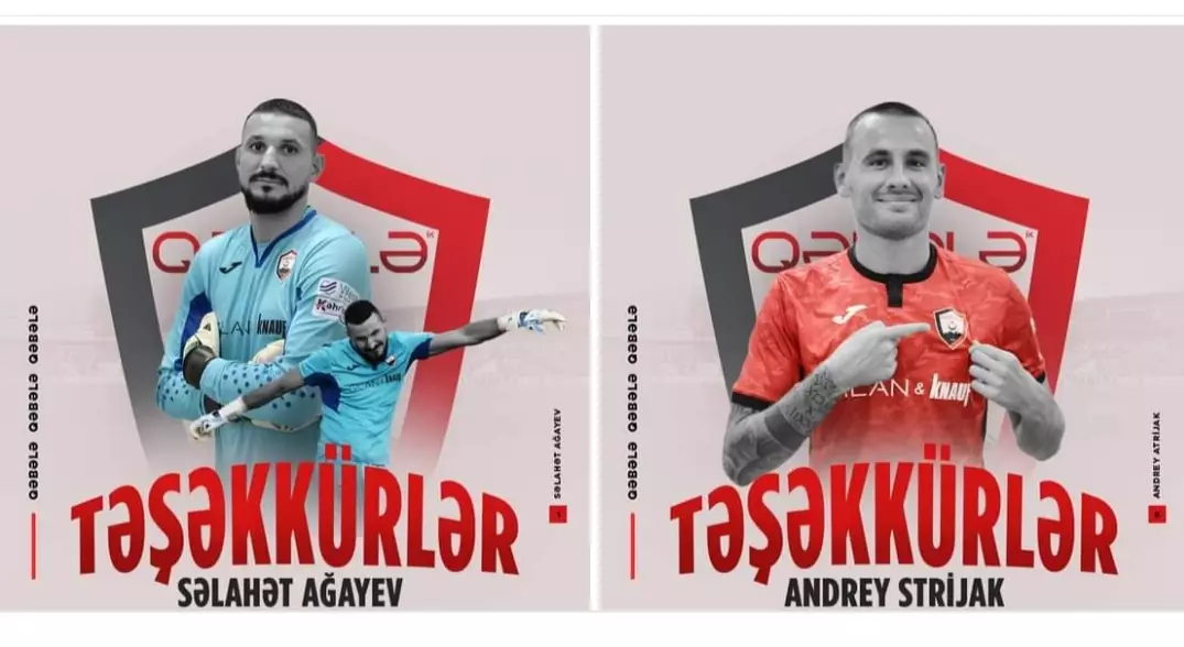 "Qəbələ" iki futbolçusu ilə yollarını ayırdı