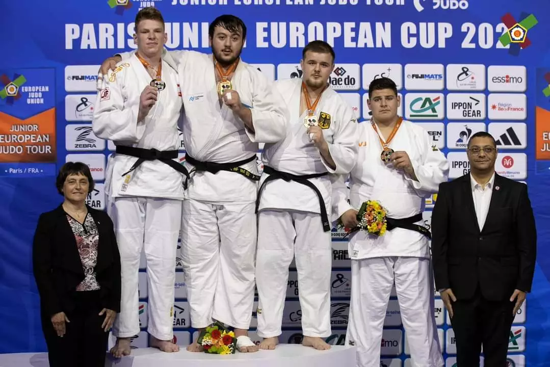 Azərbaycan cüdoçuları Paris Avropa Kuboku turnirində 4 medal əldə etdi