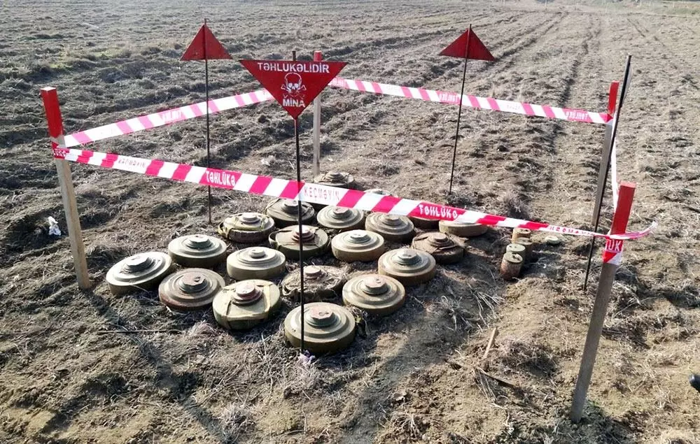 Füzulinin Aşağı Seyidəhmədli kəndi minalarla daha çox çirklənmiş ərazi kateqoriyasına daxil edilib