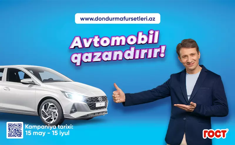 DONDURMAFURSETLERİ.AZ AVTOMOBİL QAZANDIRIR!