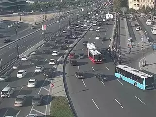 Bakıda hazırda sıxlıq müşahidə olunan yollar - SİYAHI