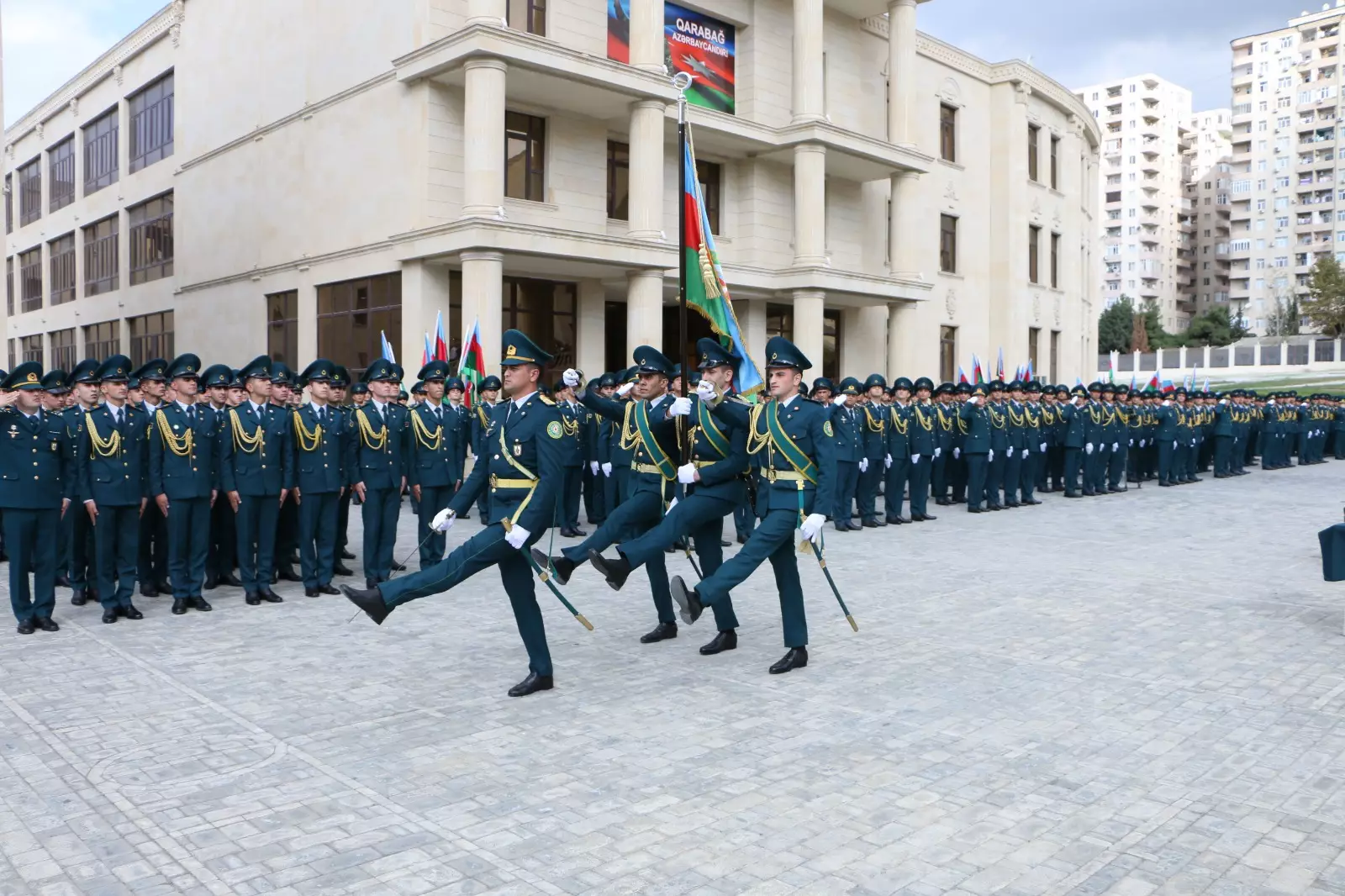 Dövlət Sərhəd Xidmətinin Akadеmiyasında gənc kursantların andiçmə mərasimi kеçirilib