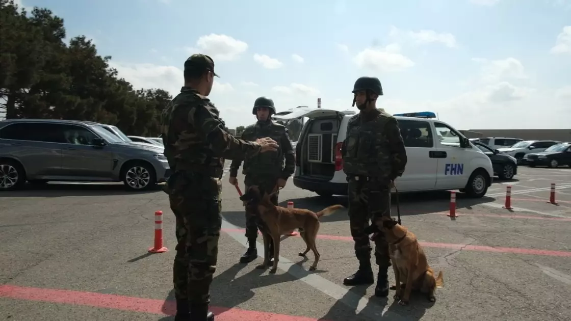 Fövqəladə Hallar Nazirliyi və Heydər Əliyev Beynəlxalq Aeroportu birgə təlim keçirib