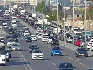 Bakıda hazırda sıxlıq müşahidə olunan yollar - SİYAHI