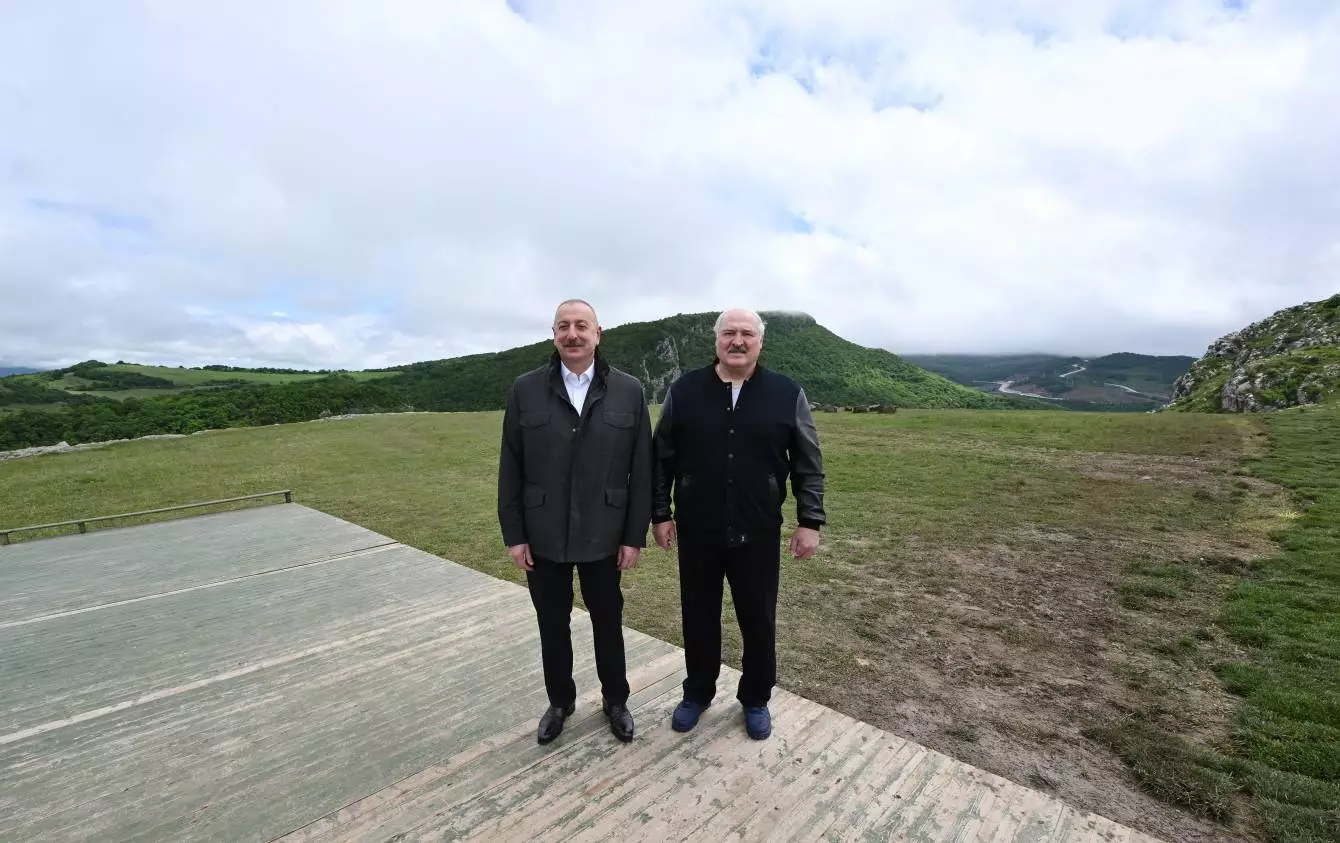 Prezident İlham Əliyev və Prezident Aleksandr Lukaşenko Cıdır düzündə olublar - YENİLƏNİB