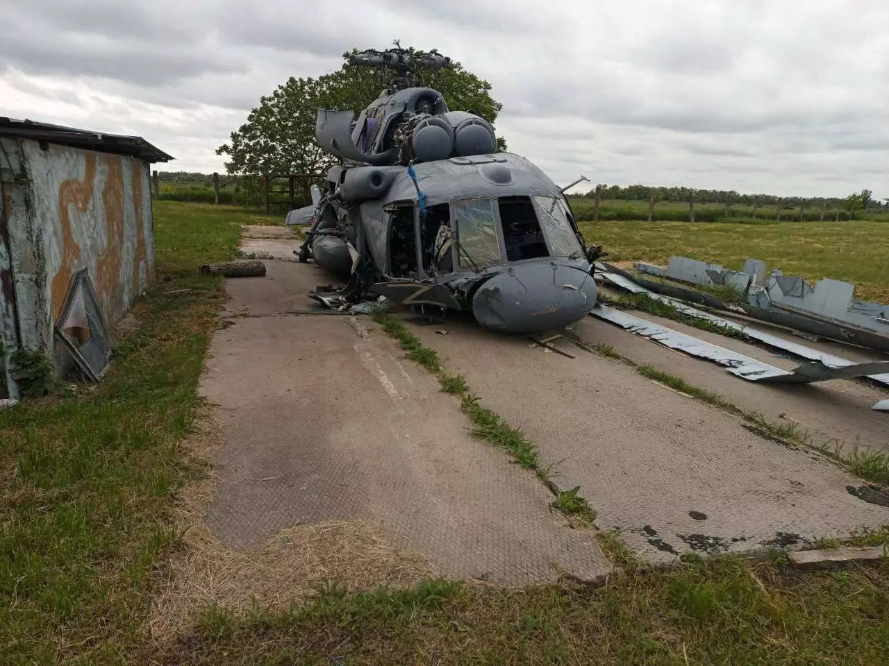 Rusiyanın helikopteri Belqorodda qəzaya uğrayıb