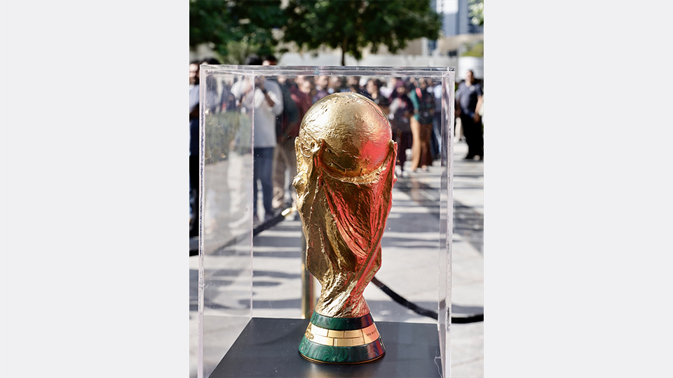 FIFA Dünya Kuboku Qətərə gətirilib-FOTO