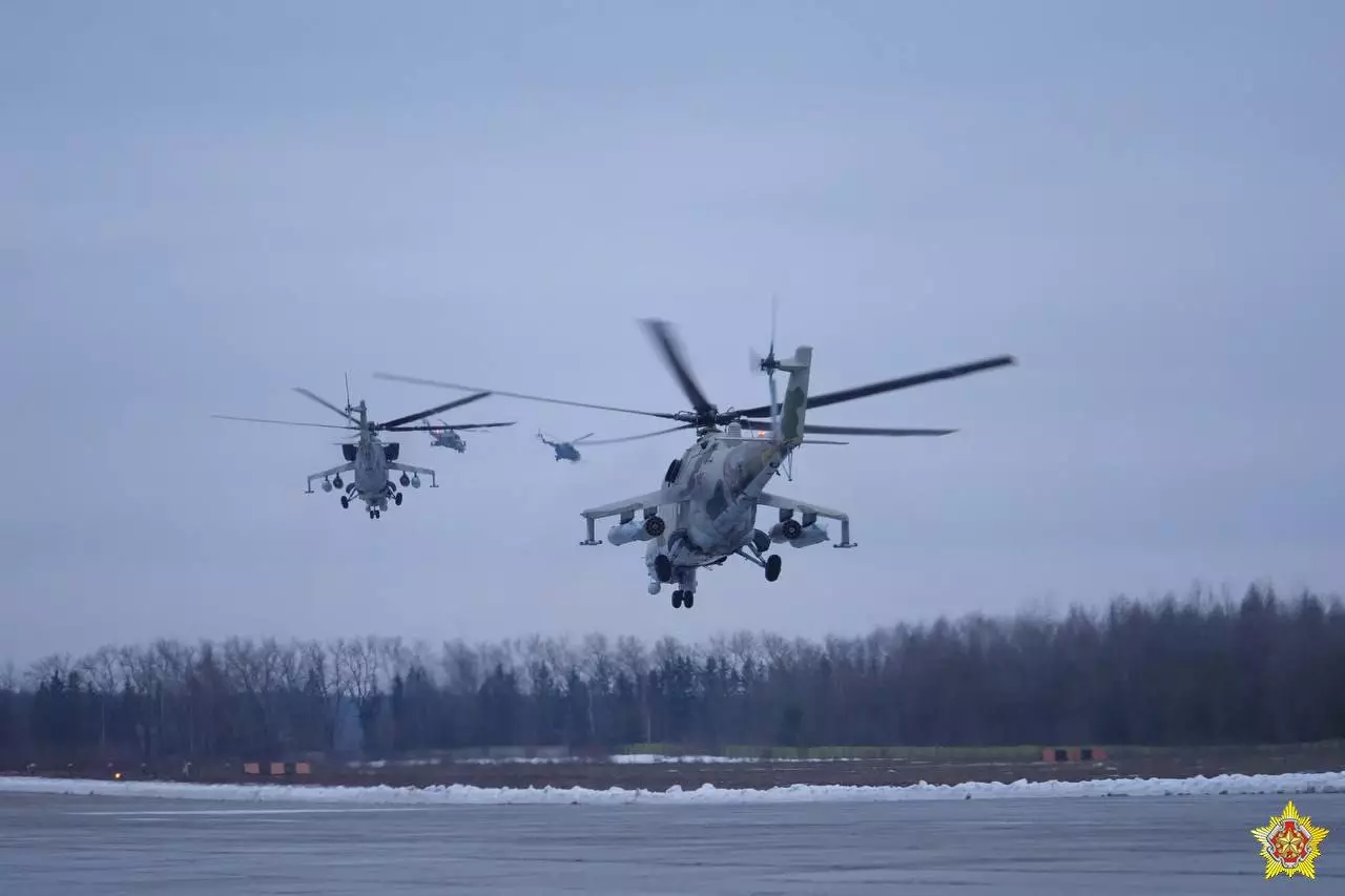 Rusiya və Belarus aviasiya təliminin ikinci mərhələsi başlayıb - FOTO