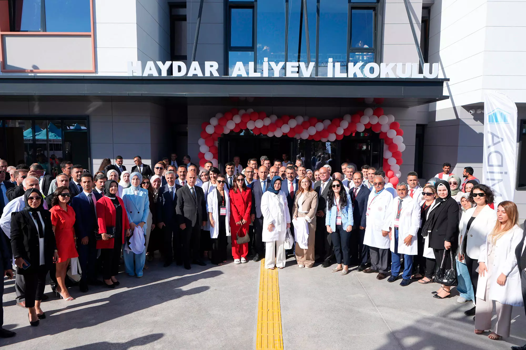 Kahramanmaraşda Heydər Əliyev adına məktəbin açılışı olub - FOTO