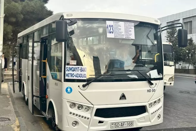 "Azadlıq prospekti” metrostansiyasından avtobusla Sumqayıta getmək mümkün olub