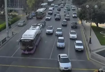 Bakıda hazırda sıxlıq müşahidə edilən yollar - SİYAHI