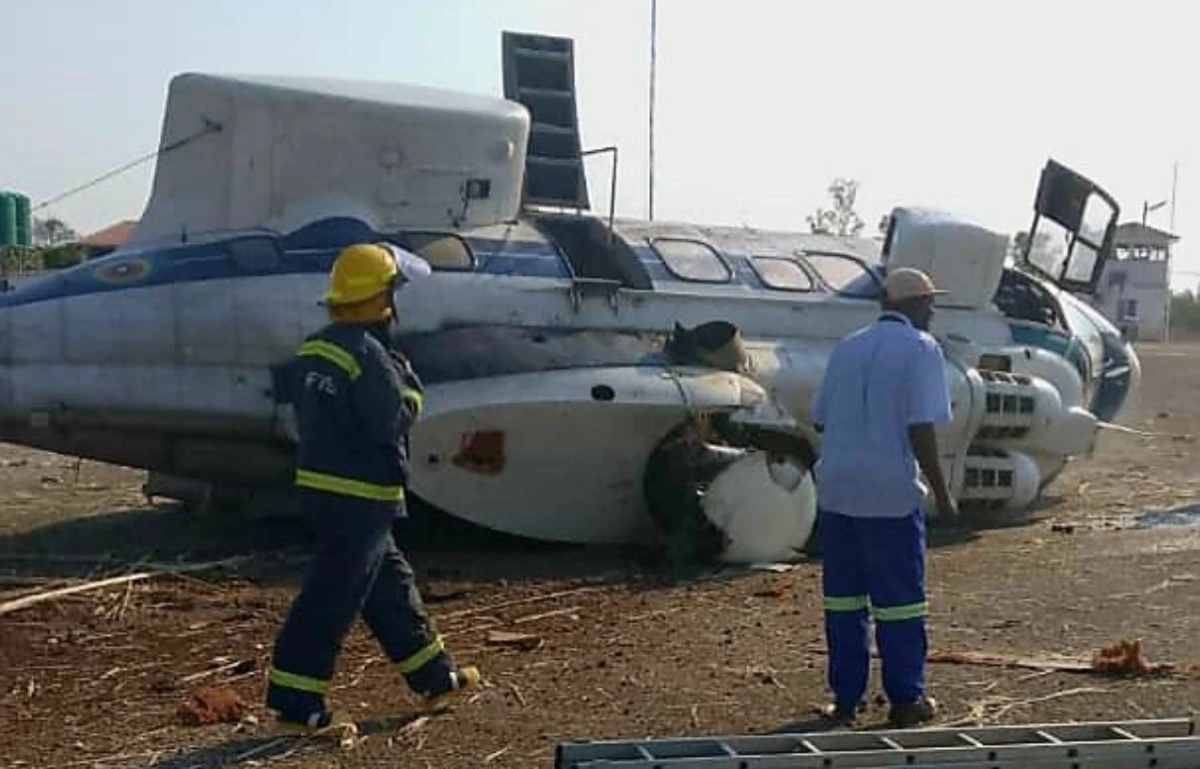 Zimbabve prezidentinin helikopteri qəzaya uğrayıb