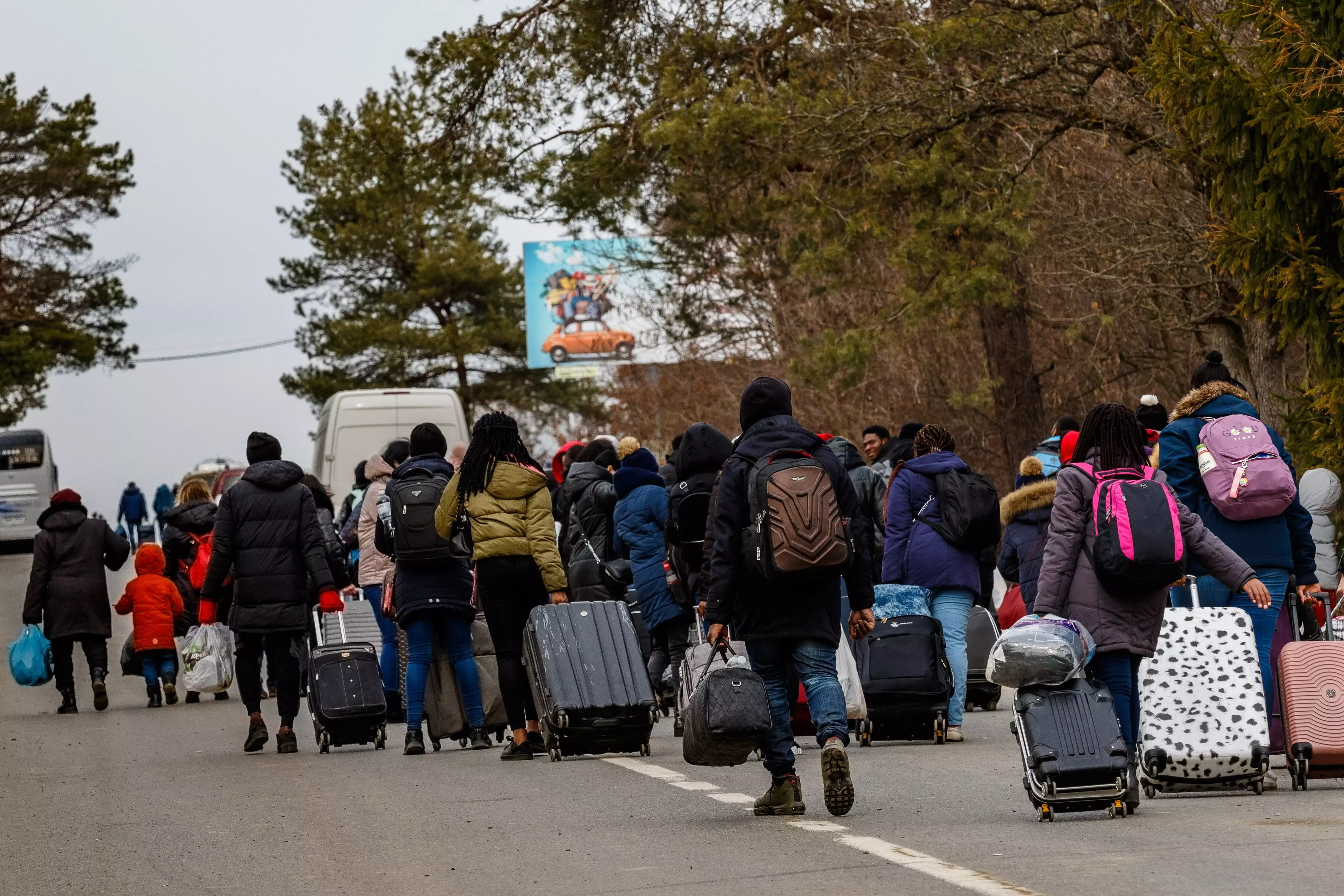 Polşaya müharibə başlayandan bəri 13 milyondan çox ukraynalı gəlib