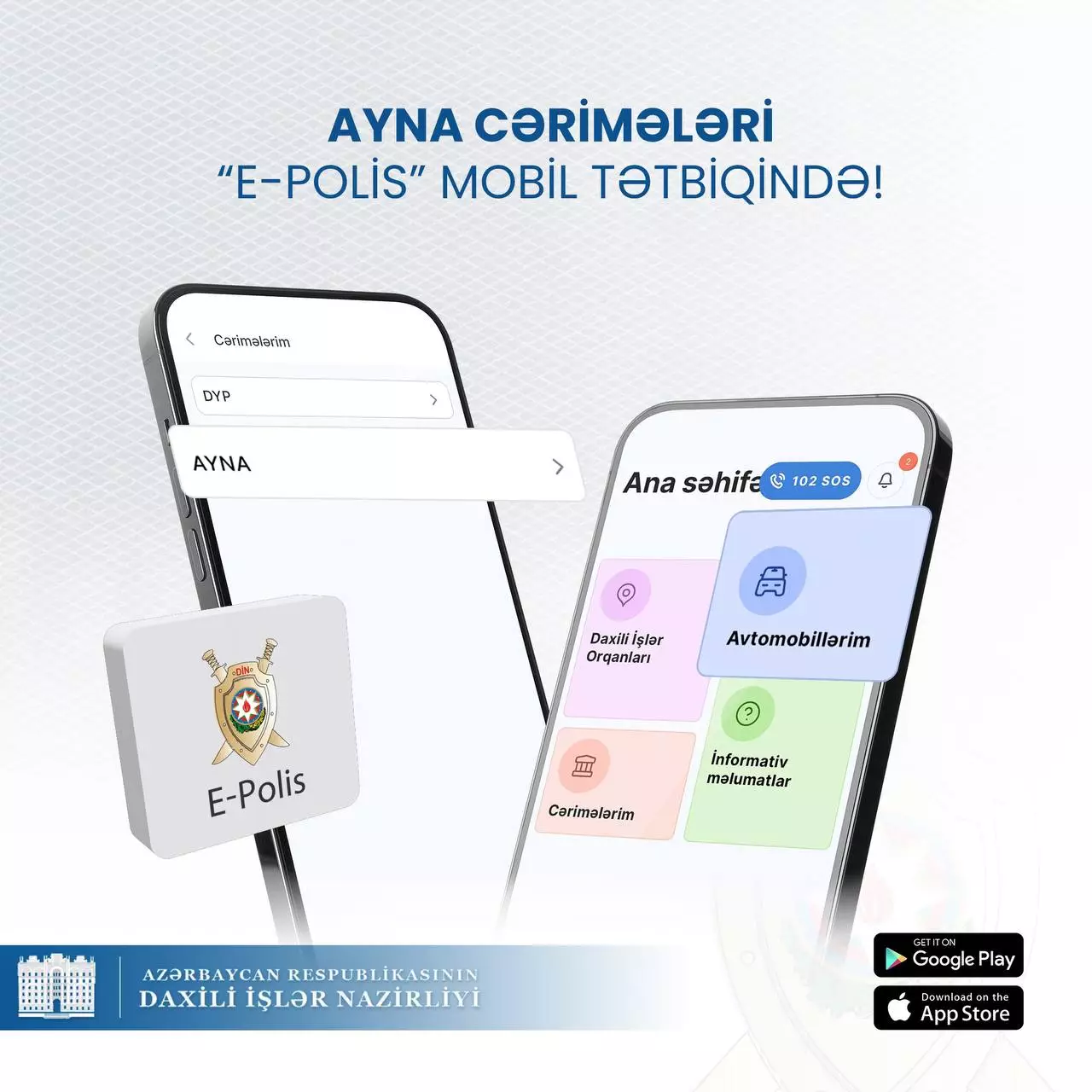 “E-Polis” mobil tətbiqi istifadəyə verilib