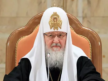 Moskvanın və Bütün Rusiyanın Patriarxı Kirill Azərbaycan Prezidentini təbrik edib