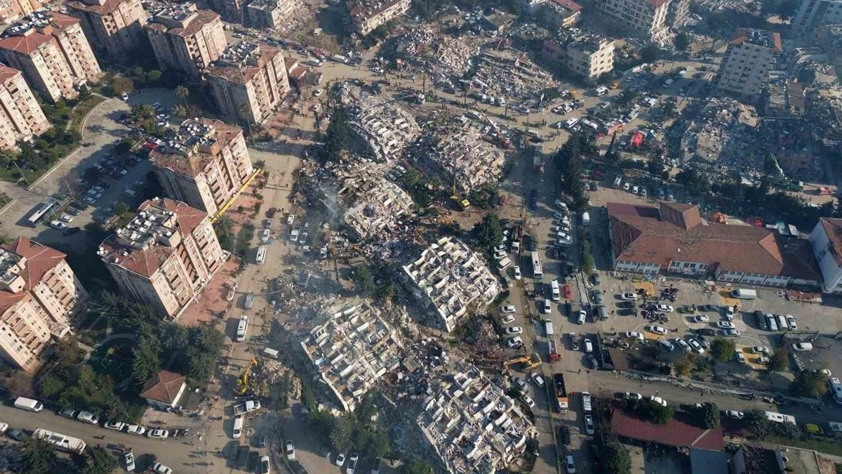 Kahramanmaraş küçələri zəlzələdən əvvəl və sonra - FOTO