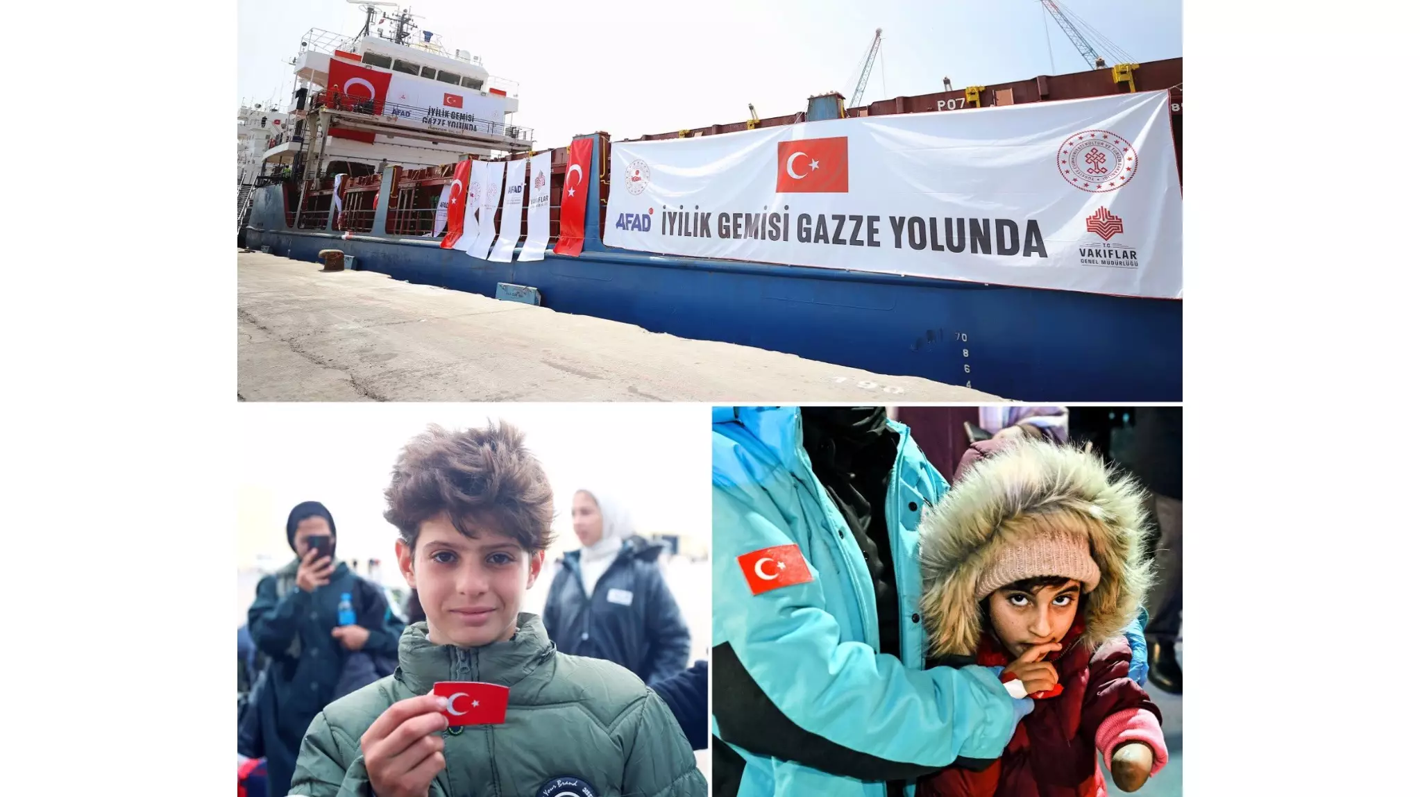 Türkiyənin Qəzzaya humanitar yardımı 42 min tona çatıb