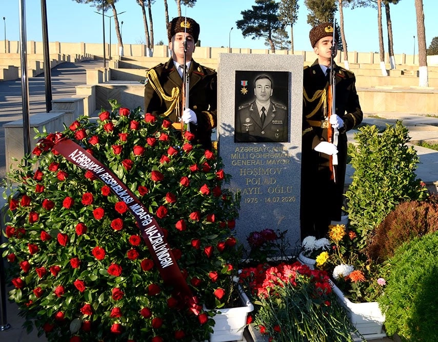 General-mayor Polad Həşimovun xatirəsi yad edilib