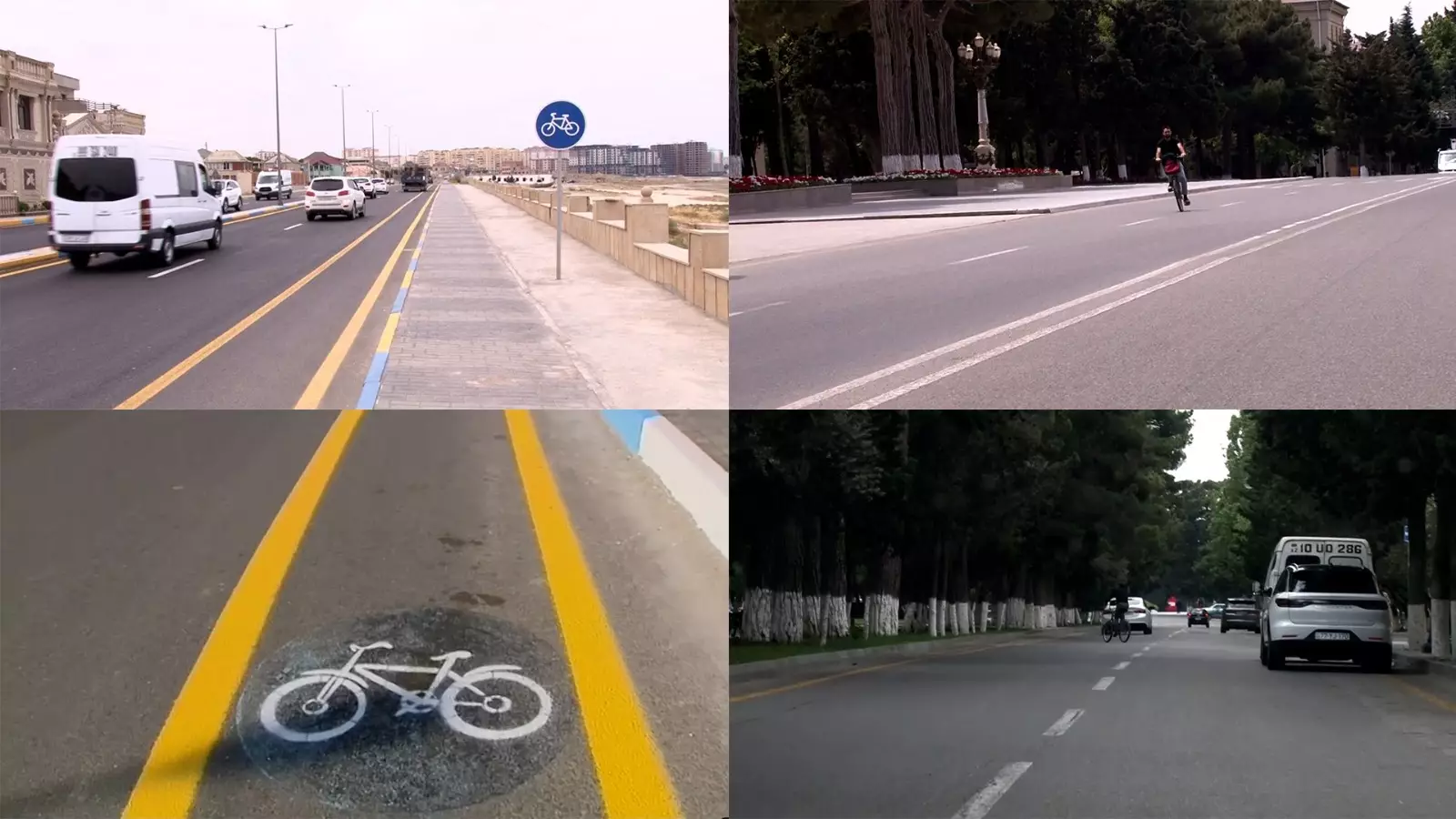 Sumqayıtda yol hərəkəti qaydaları pozan 10 velosipedçi barəsində tədbir görülüb