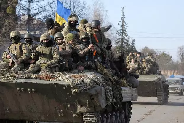 Ukrayna ordusu şərq cəbhəsində irəliləyir