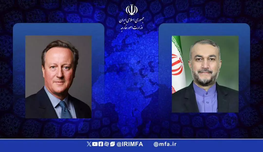 İran və Britaniya XİN başçıları regionda baş verən hadisələri müzakirə edib