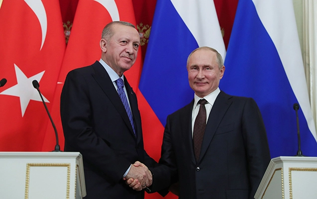 Putin Ərdoğana Yeni İl münasibətilə təbrik məktubu ünvanlayıb