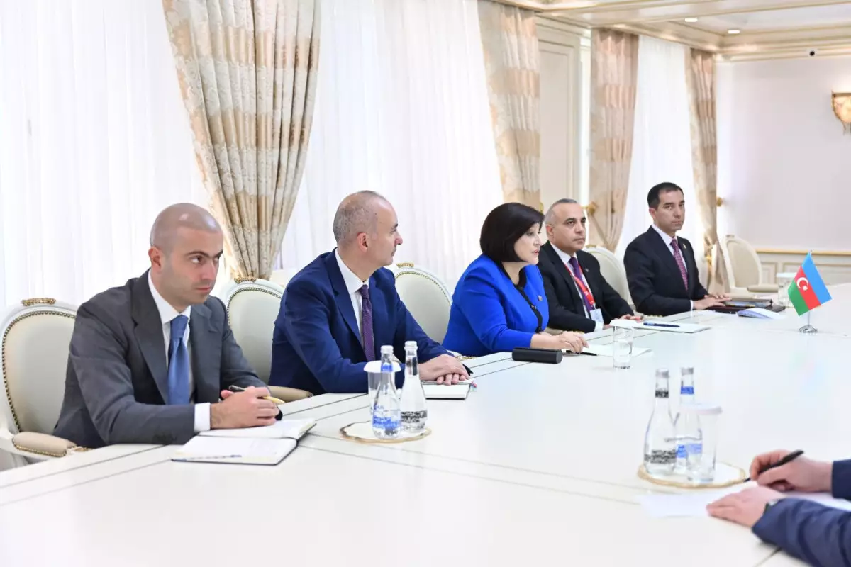 Sahibə Qafarova ATƏT Parlament Assambleyasının prezidenti ilə görüşüb
