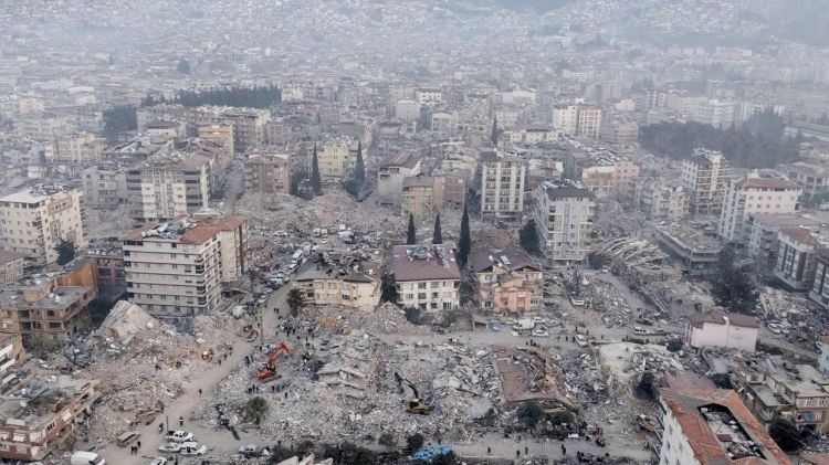 Kahramanmaraşda baş verən zəlzələdən sonra 6414 afterşok qeydə alınıb